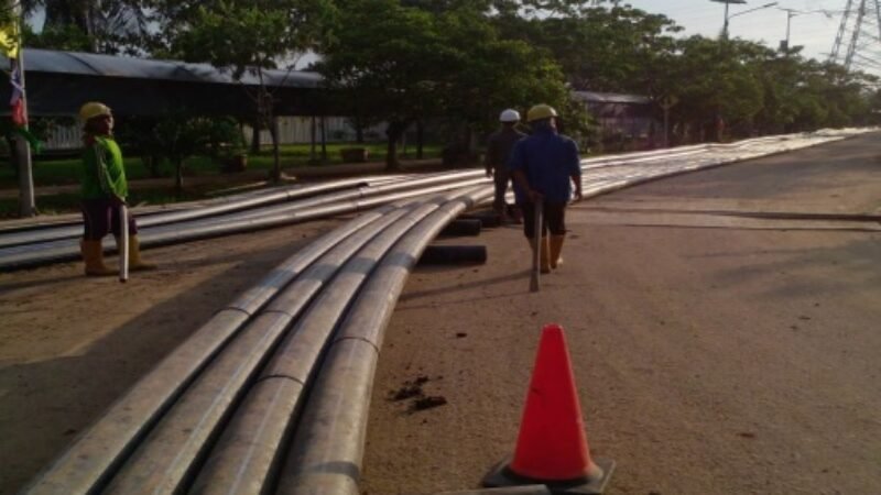 8. BENTANGAN PULLING PIPA