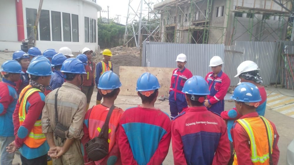 Visit Top Management project laying Kabel 150 kv PJB Gresik